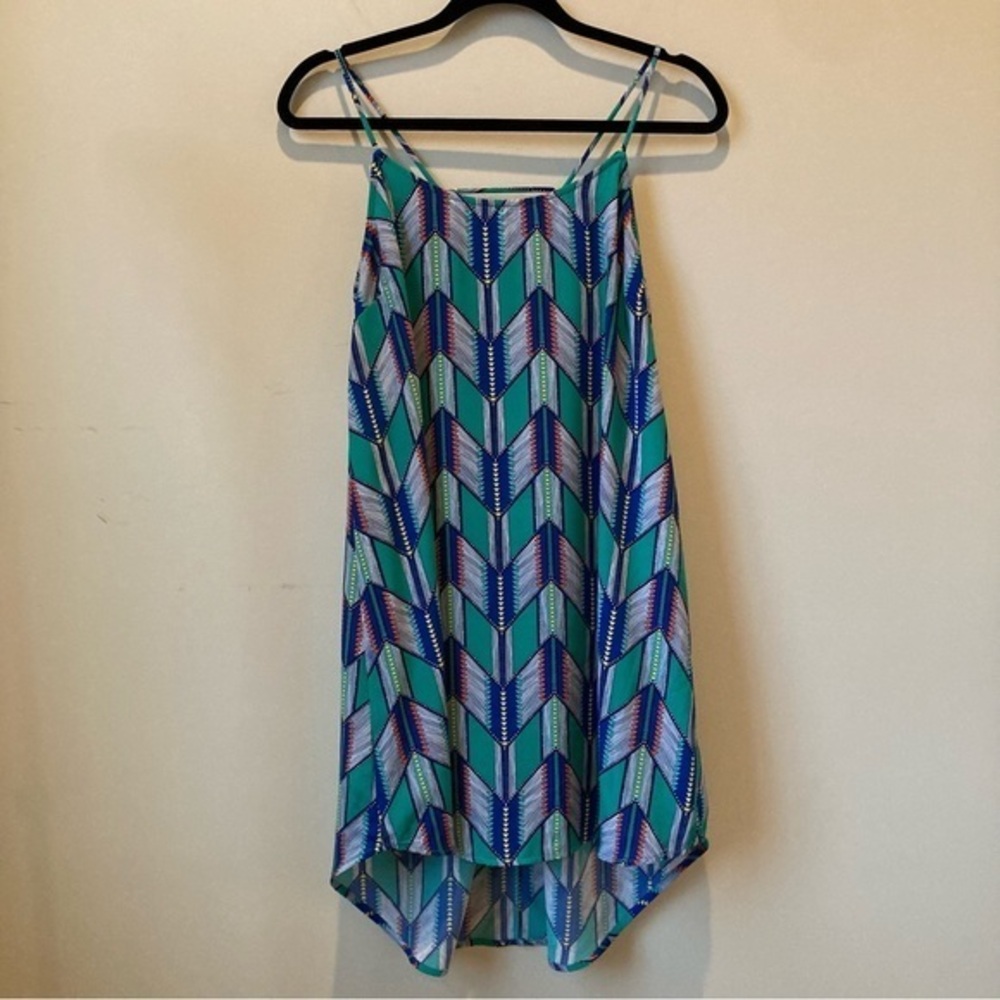 Strappy Printed Dress‎